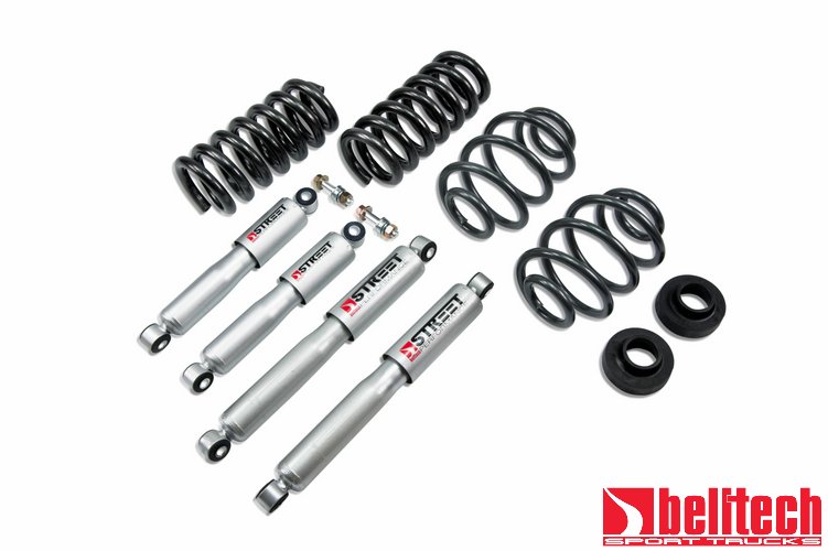 Belltech 6372 C10 2/4 Drop w/SP Shocks Lowering Kit 710SP eBay